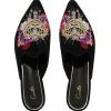 Camilla EBoutique (US) EMBROIDERED SLIPPER SOLID BLACK Up To 30% Off