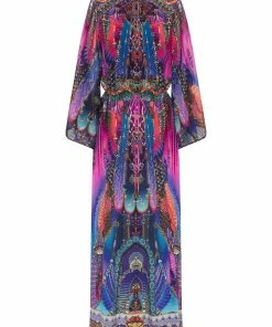 Camilla EBoutique (US) DRAWSTRING BUTTON UP DRESS MIDNIGHT MADNESS Sale Clothing