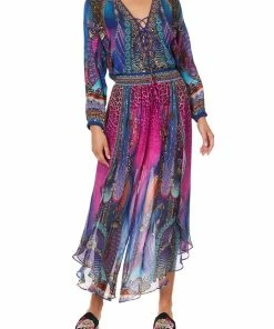 Camilla EBoutique (US) Sale Clothing CURVED HEM PANT MIDNIGHT MADNESS