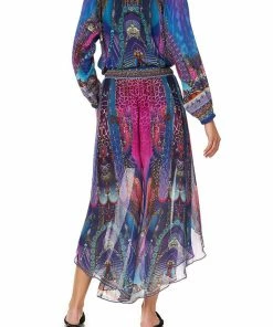 Camilla EBoutique (US) Sale Clothing CURVED HEM PANT MIDNIGHT MADNESS