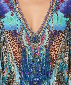 Camilla EBoutique (US) Up To 30% Off SHIRRED RELAXED SHORT DRESS BASILICA BEAUTY