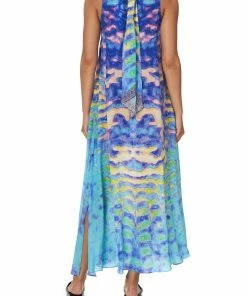 Camilla EBoutique (US) HIGH NECK DRESS WITH BACK NECK TIE THE CALL OF THE BANSHEE