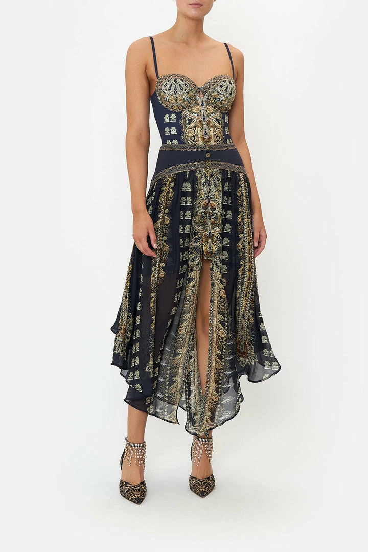 Camilla EBoutique (US) Sale Clothing SHAPED WAIST SKIRT ITS ALL OVER TORERO