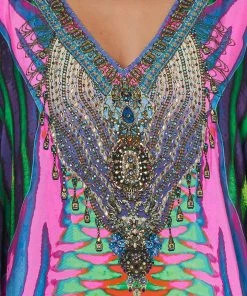 Camilla EBoutique (US) MIDI KAFTAN WITH CUFF POSEIDONS POISON Sale Clothing