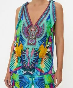 Camilla EBoutique (US) SCARF TIE TOP AGE OF ASTERIA