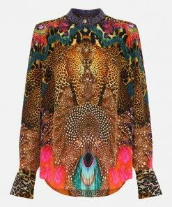 Camilla EBoutique (US) PLACKET BLOUSE XANADU RISING Sale Clothing