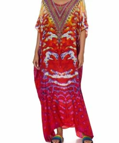 Camilla EBoutique (US) ROUND NECK KAFTAN BANSHEE BECKONS Sale Clothing