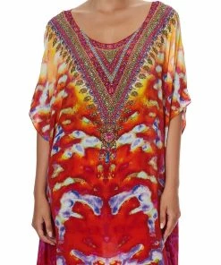 Camilla EBoutique (US) ROUND NECK KAFTAN BANSHEE BECKONS Sale Clothing