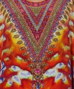 Camilla EBoutique (US) ROUND NECK KAFTAN BANSHEE BECKONS Sale Clothing