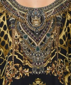 Camilla EBoutique (US) ROUND NECK KAFTAN SHADOWS OF ARMADA