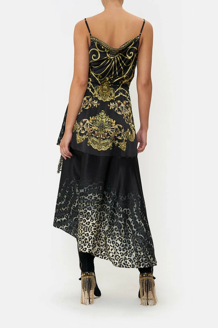 Camilla EBoutique (US) WRAP DRESS WITH RUFFLE HEM SHADOWS OF ARMADA Sale Clothing