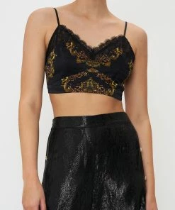 Camilla EBoutique (US) Sale Clothing QUILTED BRALETTE SHADOWS OF ARMADA