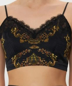 Camilla EBoutique (US) Sale Clothing QUILTED BRALETTE SHADOWS OF ARMADA