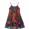 Camilla EBoutique (US) KIDS ROUND NECK TIERED DRESS 4-10 XANADU RISING Sale Clothing