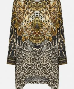 Camilla EBoutique (US) Sale Clothing SCOOP NECK SLOUCH TEE ARMADA