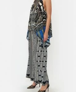 Camilla EBoutique (US) DRAWSTRING NECK TANK KNIGHT OF THE WILD Sale Clothing