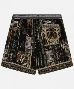 Camilla EBoutique (US) ELASTIC WAIST BOARDSHORT DESERT DREAMS