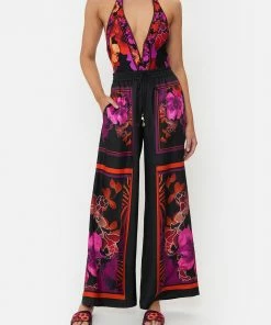 Camilla EBoutique (US) LOUNGE PANT MIDNIGHT POPPY