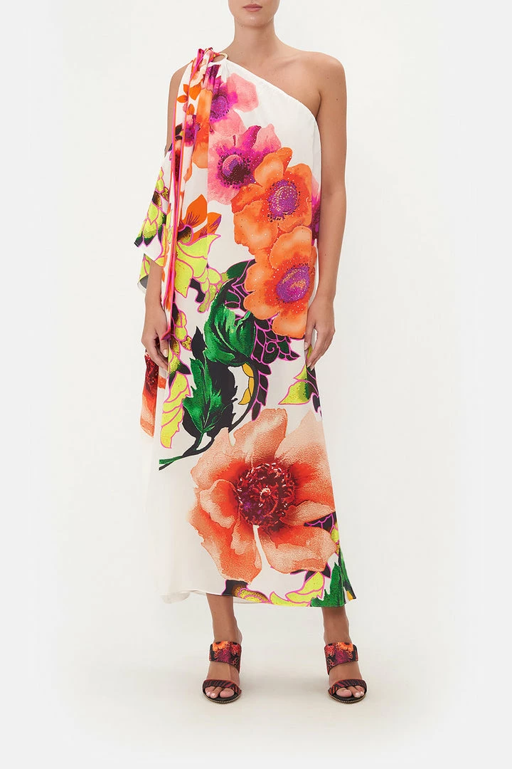 Camilla EBoutique (US) Up To 30% Off ASYMMETRIC HARDWARE KAFTAN PRETTY AS A POPPY