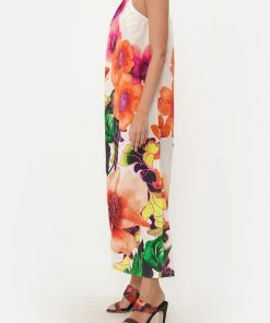 Camilla EBoutique (US) Up To 30% Off ASYMMETRIC HARDWARE KAFTAN PRETTY AS A POPPY