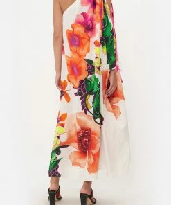 Camilla EBoutique (US) Up To 30% Off ASYMMETRIC HARDWARE KAFTAN PRETTY AS A POPPY