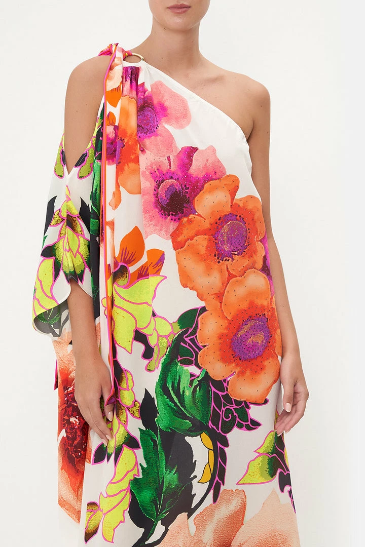 Camilla EBoutique (US) Up To 30% Off ASYMMETRIC HARDWARE KAFTAN PRETTY AS A POPPY