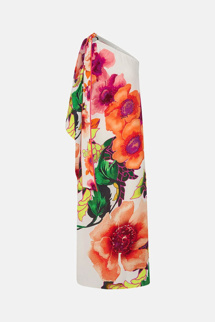 Camilla EBoutique (US) Up To 30% Off ASYMMETRIC HARDWARE KAFTAN PRETTY AS A POPPY