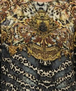 Camilla EBoutique (US) KNIT PRINTED JUMPER ARMADA Sale Clothing