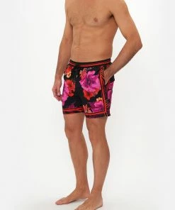 Camilla EBoutique (US) ELASTIC WAIST BOARDSHORT MIDNIGHT POPPY Up To 40% Off