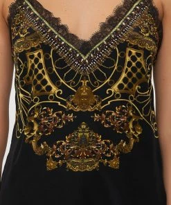 Camilla EBoutique (US) LACE TRIM CAMI SHADOWS OF ARMADA Sale Clothing