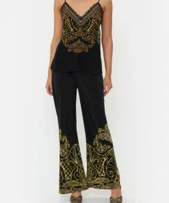 Camilla EBoutique (US) LACE TRIM CAMI SHADOWS OF ARMADA Sale Clothing