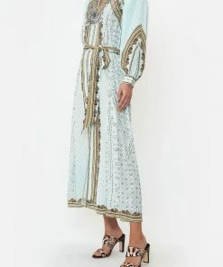 Camilla EBoutique (US) CURVED COLLAR SHIRT DRESS LUXE ESPIRITU