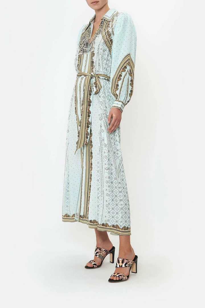 Camilla EBoutique (US) CURVED COLLAR SHIRT DRESS LUXE ESPIRITU