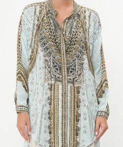 Camilla EBoutique (US) SHIRT WITH SIDE BUTTONS LUXE ESPIRITU