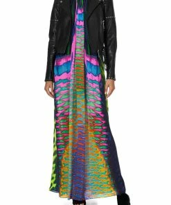 Camilla EBoutique (US) TIE NECK LONG DRESS POSEIDONS POISON New To Sale