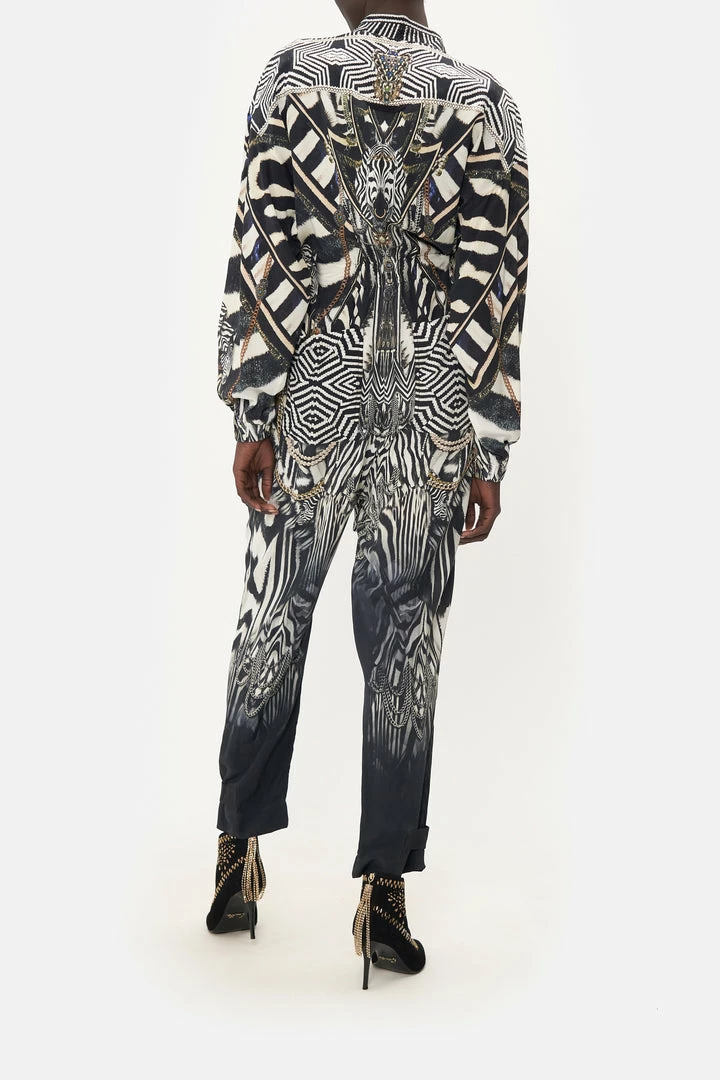 Camilla EBoutique (US) Sale Clothing DRAWSTRING ZIP JUMPSUIT KNIGHT OF THE WILD