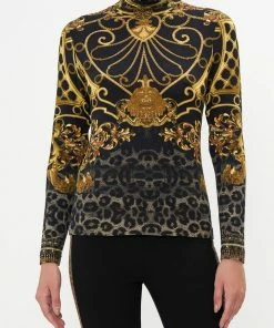 Camilla EBoutique (US) Up To 30% Off JERSEY TURTLENECK SHADOWS OF ARMADA