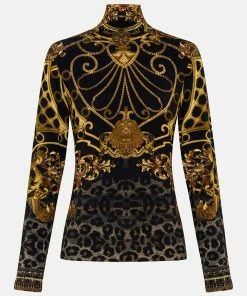 Camilla EBoutique (US) Up To 30% Off JERSEY TURTLENECK SHADOWS OF ARMADA