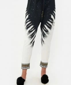 Camilla EBoutique (US) RIB WAIST RELAXED PANT CALL OF THE FALCON Clothing