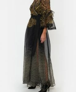 Camilla EBoutique (US) WRAP DRESS WRAP RUFFLE SLEEVE SHADOWS OF ARMADA Up To 30% Off