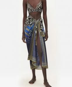 Camilla EBoutique (US) Sale Swimwear LONG SARONG KNIGHT OF THE WILD