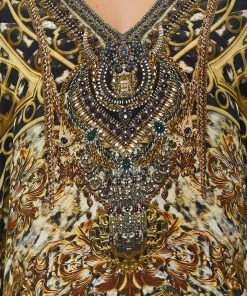 Camilla EBoutique (US) RECTANGULAR V NECK KAFTAN ARMADA Sale Clothing