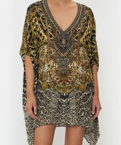 Camilla EBoutique (US) RECTANGULAR V NECK KAFTAN ARMADA Sale Clothing