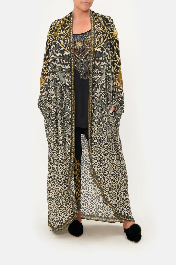 Camilla EBoutique (US) LONG CASUAL JACKET WITH POCKETS ARMADA