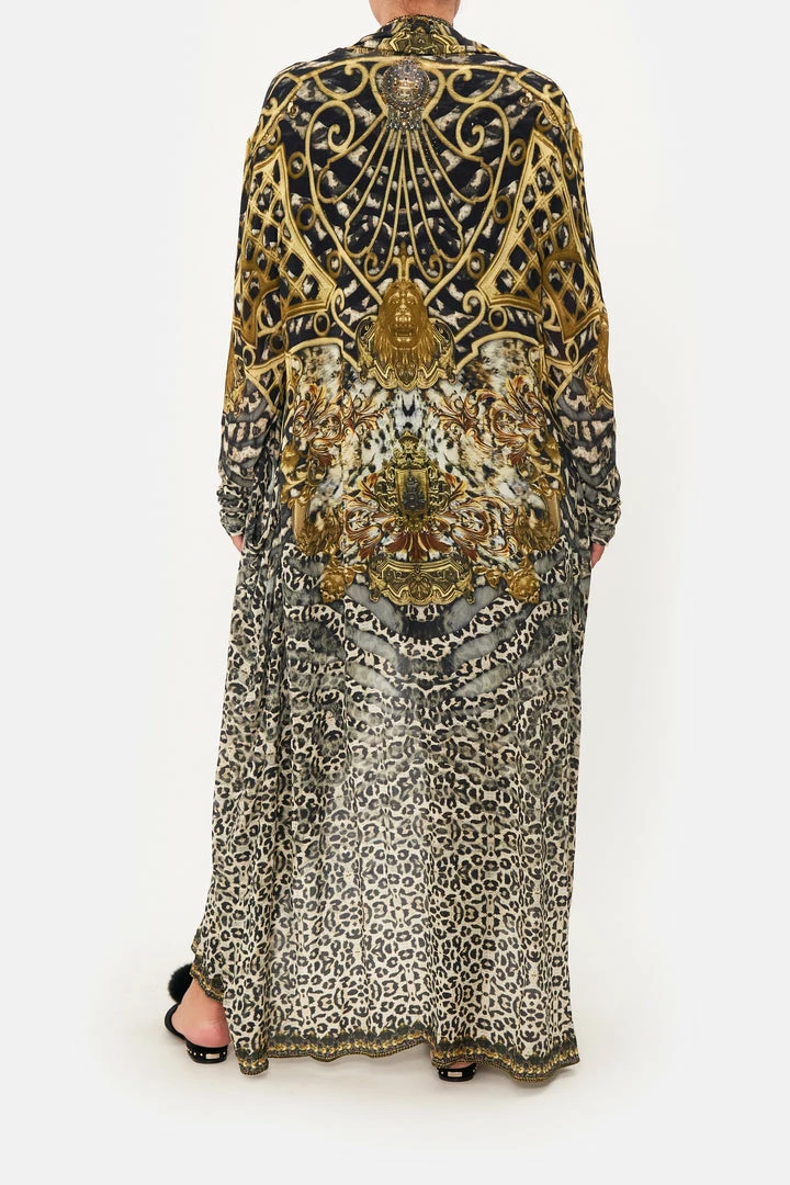 Camilla EBoutique (US) LONG CASUAL JACKET WITH POCKETS ARMADA