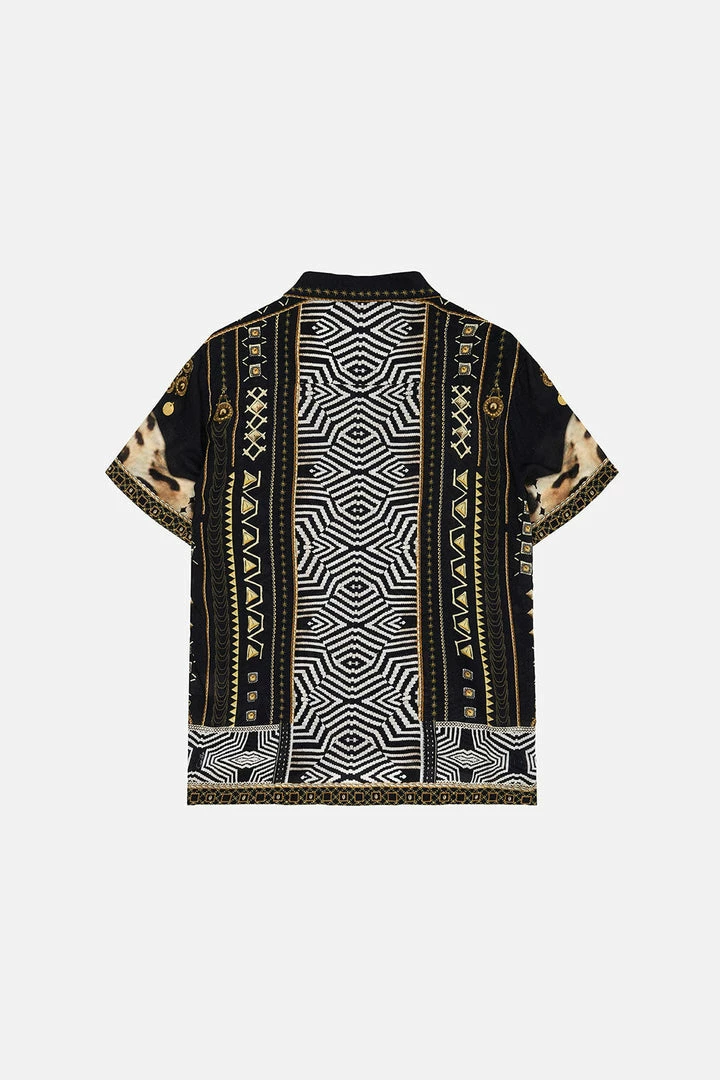 Camilla EBoutique (US) SHORT SLEEVE CAMP COLLARED SHIRT DESERT DREAMS Sale Clothing