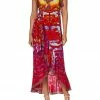 Camilla EBoutique (US) LONG WRAP DRESS WITH FRILL BANSHEE BECKONS Sale Clothing