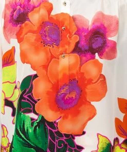 Camilla EBoutique (US) PLACKET BLOUSE PRETTY AS A POPPY Sale Clothing