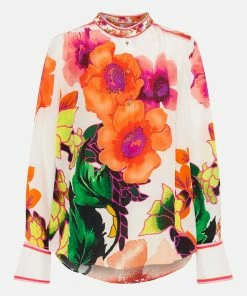 Camilla EBoutique (US) PLACKET BLOUSE PRETTY AS A POPPY Sale Clothing