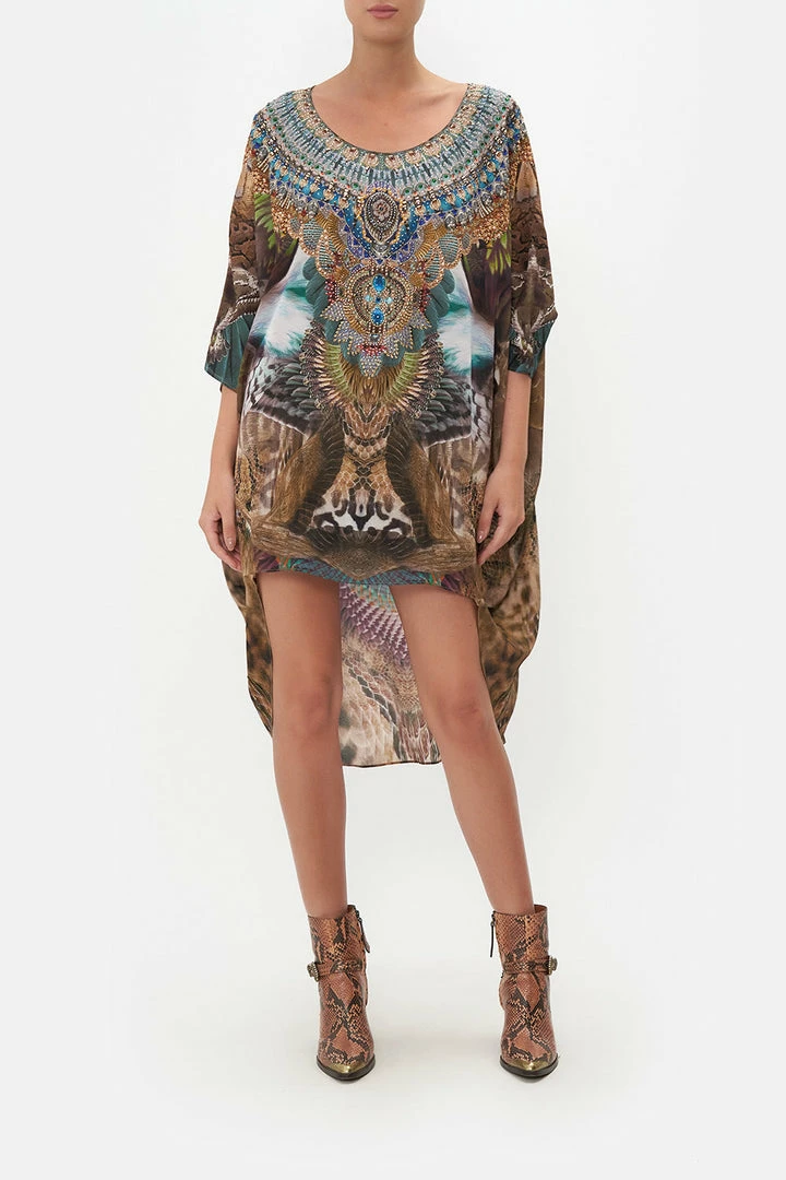 Camilla EBoutique (US) Clothing SCOOP BACK HEM DRESS CALL OF THE FALCON